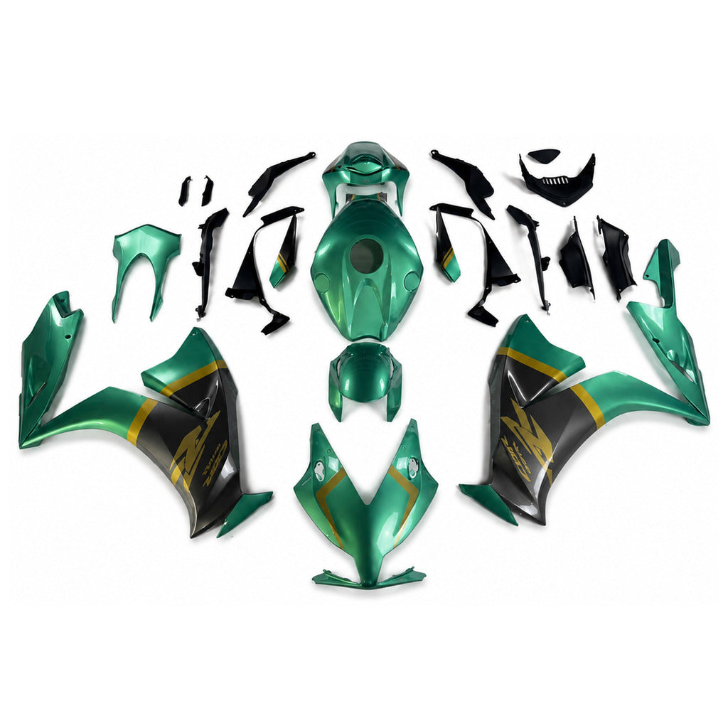 NT Fairing Fit for Honda 2012-2016 CBR1000RR N105- Green Teal Black | ABS Injection - 1