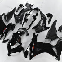 US STOCK NT Aftermarket Injection ABS Plastic Fairing Fit for CBR500R 2013-2015 Black N004 Available in CA