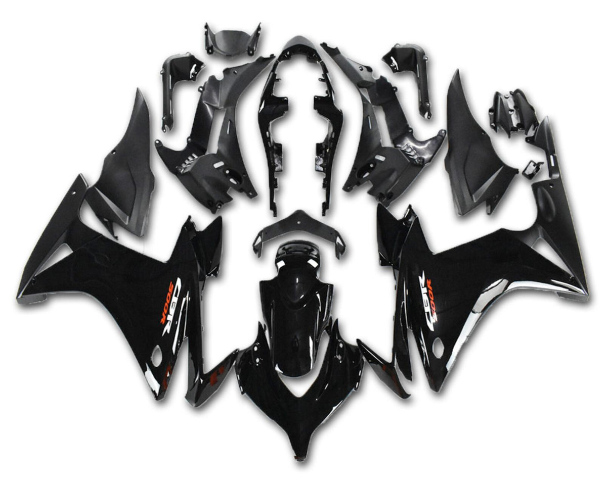NT Fairing Fit for Honda 2013-2015 CBR500R N004- Black | ABS Injection
