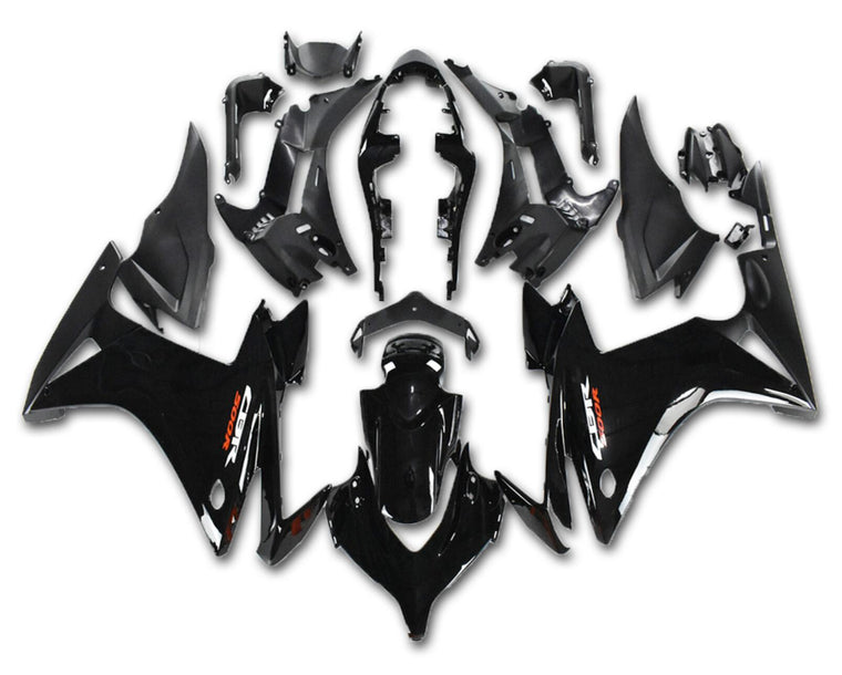 NT Fairing Fit for Honda 2013-2015 CBR500R N004- Black | ABS Injection