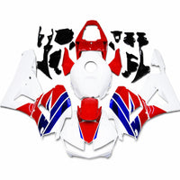 US STOCK NT Aftermarket Injection ABS Plastic Fairing Fit for CBR600RR 2013-2025 White Red Blue N001 Available in CA