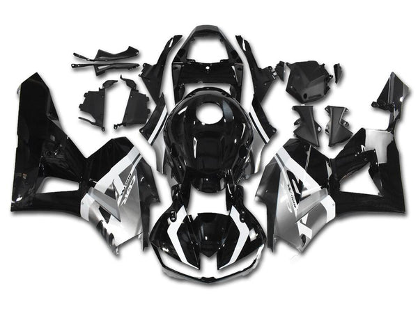 NT Aftermarket Injection ABS Plastic Fairing Fit for CBR600RR 2013-2025 Black White N021