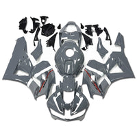 NT Aftermarket Injection ABS Plastic Fairing Fit for CBR600RR 2013-2025 Gray Black N055