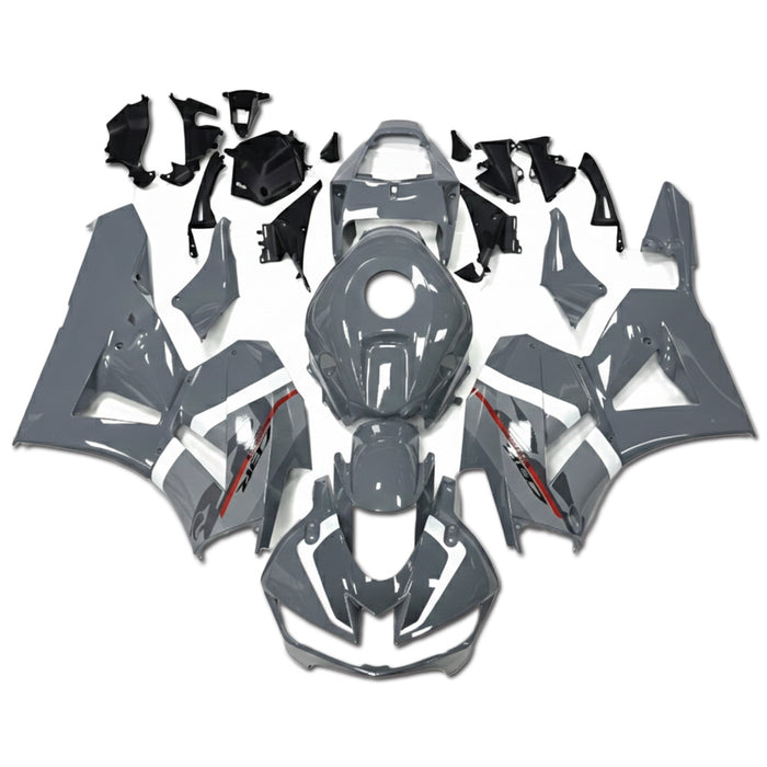 NT Aftermarket Injection ABS Plastic Fairing Fit for CBR600RR 2013-2025 Gray Black N055