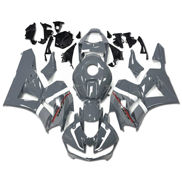 NT Aftermarket Injection ABS Plastic Fairing Fit for CBR600RR 2013-2025 Gray Black N055