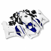 NT Aftermarket Injection ABS Plastic Fairing Fit for CBR600RR 2013-2025 White Blue N060