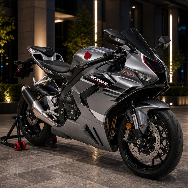 NT Fairing Fit for Honda 2013-2026 CBR600RR N063- Silver Black | ABS Injection