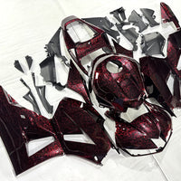 NT Aftermarket Injection ABS Plastic Fairing Fit for CBR600RR 2013-2025 Red Forged Carbon Fiber Look S05