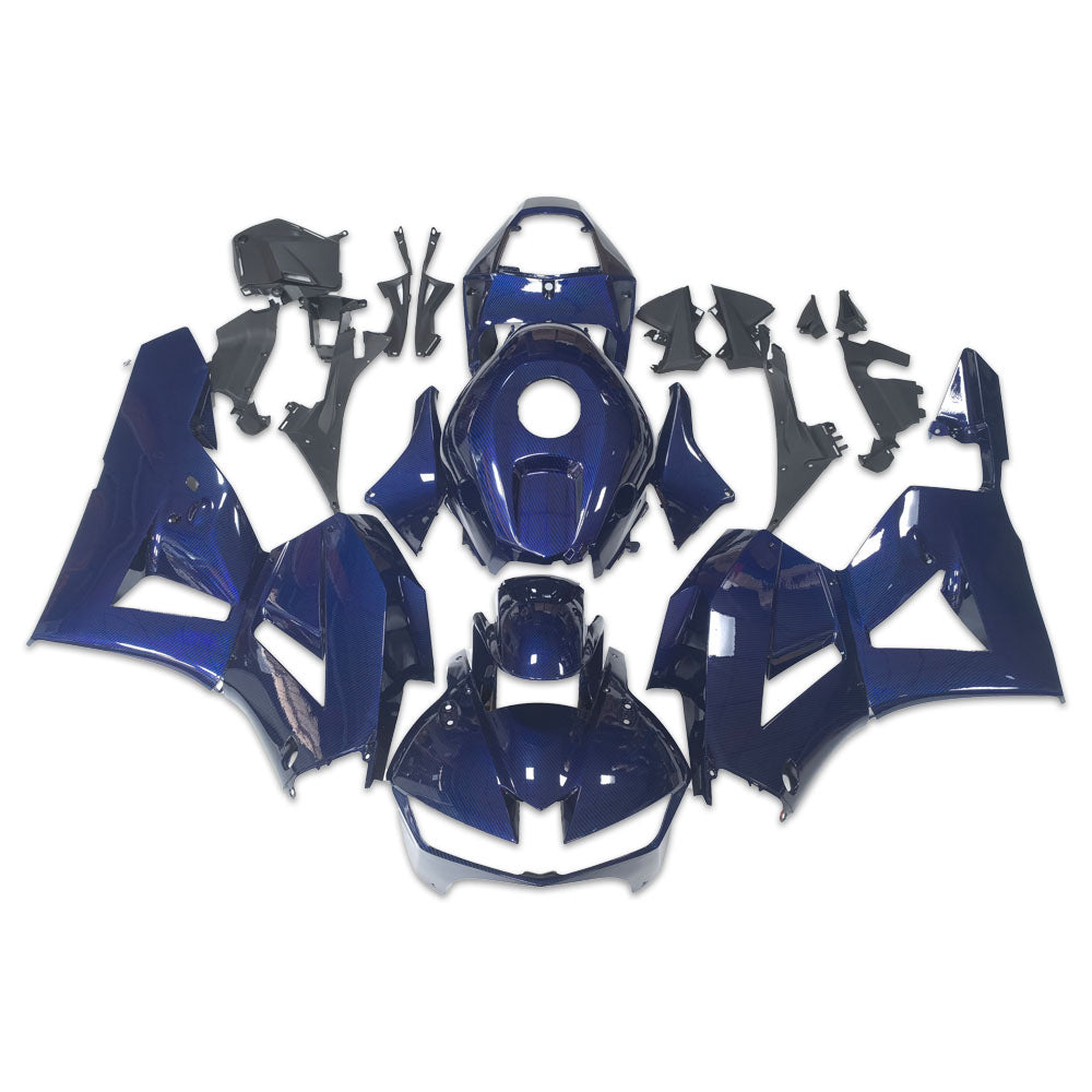 NT Fairing Fit for Honda 2013-2026 CBR600RR S06- Blue Forged Carbon Fiber Look | ABS Injection