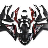 NT Aftermarket Injection ABS Plastic Fairing Fit for CBR650F 2014-2016 Matte Black Red N006