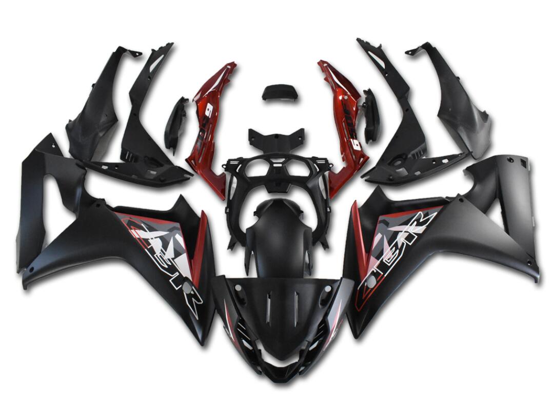 NT Fairing Fit for Honda 2014-2016 CBR650F N006- Matte Black Red | ABS Injection