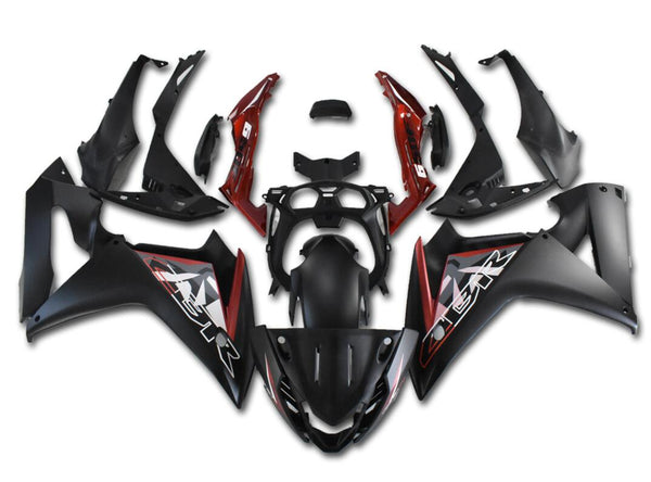 NT Aftermarket Injection ABS Plastic Fairing Fit for CBR650F 2014-2016 Matte Black Red N006