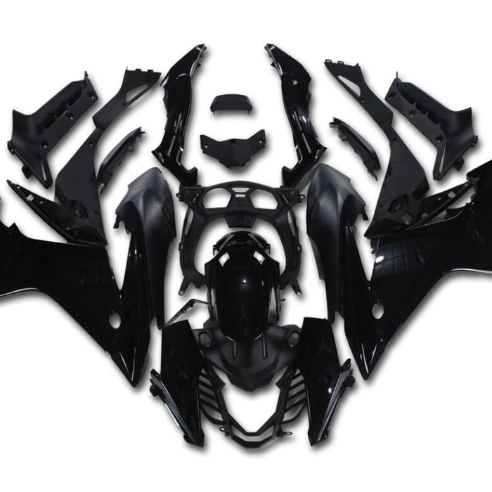 US STOCK NT Aftermarket Injection ABS Plastic Fairing Fit for CBR650F 2014-2016 Glossy Black N011 Available in CA
