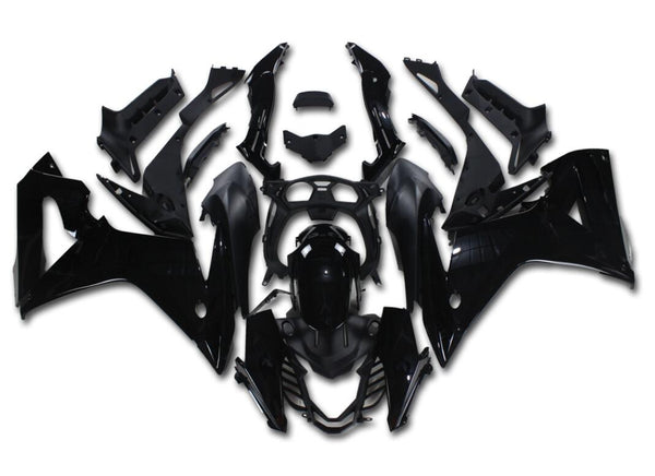 US STOCK NT Aftermarket Injection ABS Plastic Fairing Fit for CBR650F 2014-2016 Glossy Black N011 Available in CA
