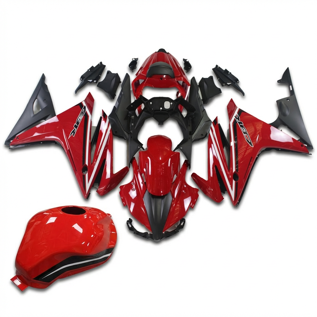 NT Fairing Fit for Honda 2016-2018 CBR500R N002- Red | ABS Injection