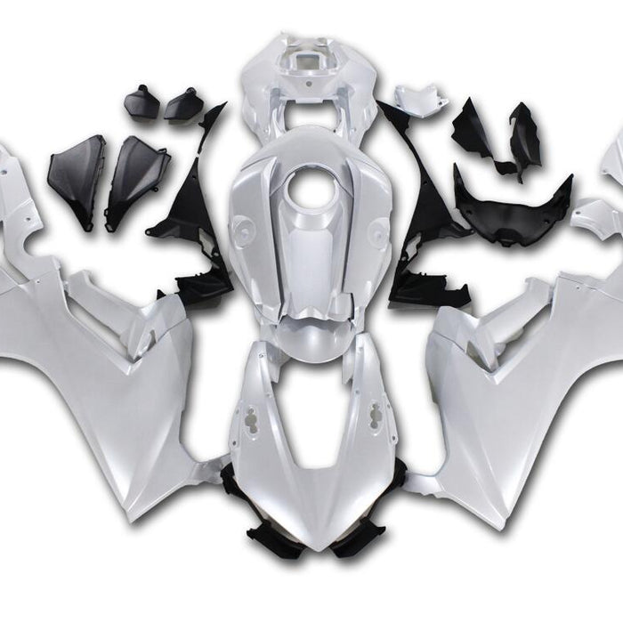 NT Aftermarket Injection ABS Plastic Fairing Fit for CBR1000RR 2017-2023 Pearl White N016