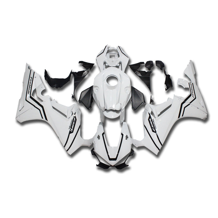 US STOCK NT Aftermarket Injection ABS Plastic Fairing Fit for CBR1000RR 2017-2023 Glossy White Black N017 Available in CA