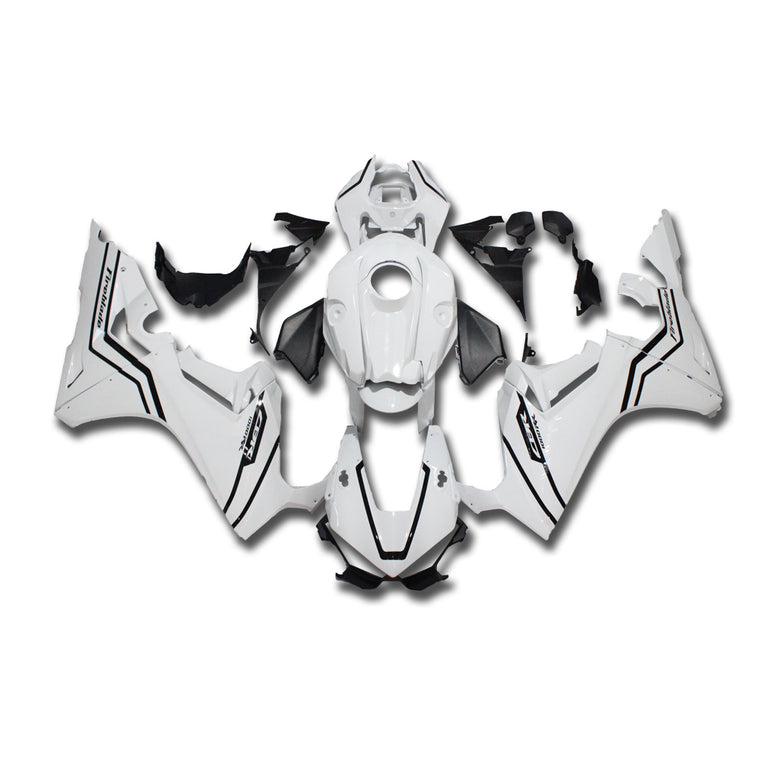 NT Fairing Fit for Honda 2017-2026 CBR1000RR N017- Glossy White Black | ABS Injection, US Stock