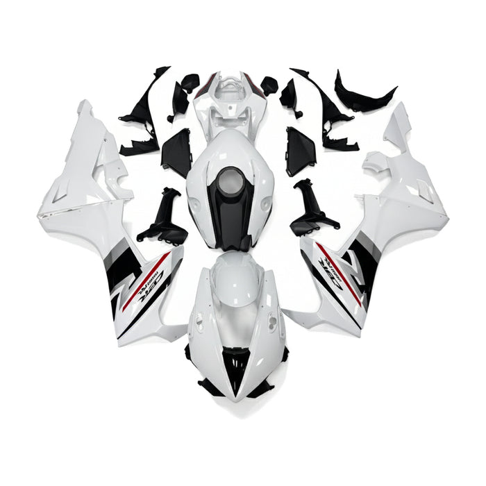 US STOCK NT Aftermarket Injection ABS Plastic Fairing Fit for CBR1000RR 2017-2023 White Black N034 Available in CA