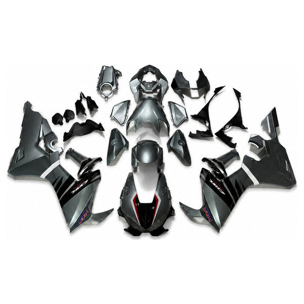 NT Aftermarket Injection ABS Plastic Fairing Fit for CBR1000RR 2017-2023 Gray Black N035
