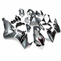 NT Aftermarket Injection ABS Plastic Fairing Fit for CBR1000RR 2017-2023 Gray Black N035
