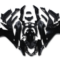 NT Aftermarket Injection ABS Plastic Fairing Fit for CBR650F 2017-2018 Glossy Black N002