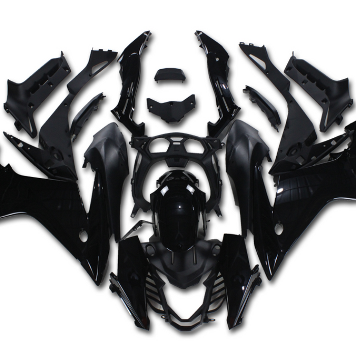 NT Aftermarket Injection ABS Plastic Fairing Fit for CBR650F 2017-2018 Matte Black N001