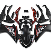 NT Aftermarket Injection ABS Plastic Fairing Fit for CBR650F 2017-2018 Matte Black Red N006
