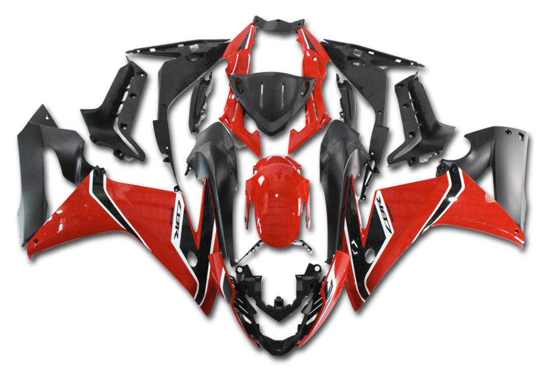 NT Fairing Fit for Honda 2017-2018 CBR650F N008- Red Black | ABS Injection