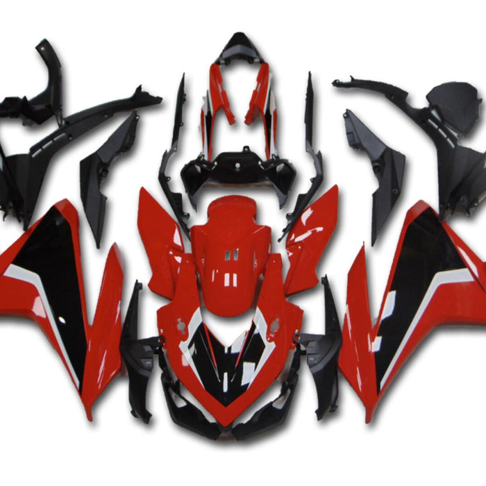 US STOCK NT Aftermarket Injection ABS Plastic Fairing Fit for CBR500R 2019-2021 Red Black N003 Available in CA