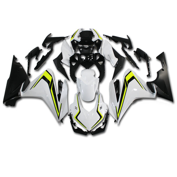 NT AFTERMARKET INJECTION ABS PLASTIC FAIRING FIT FOR CBR500R 2019-2021 White Yellow N005