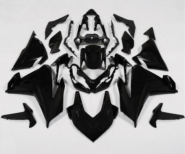 NT Aftermarket Injection ABS Plastic Fairing Fit for CBR500R 2019-2021 Glossy Black N007