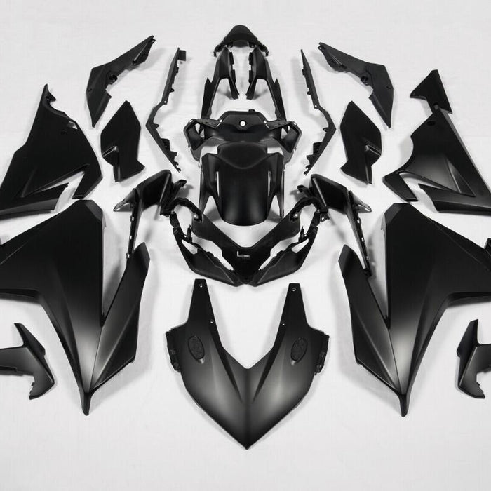 US STOCK NT Aftermarket Injection ABS Plastic Fairing Fit for CBR500R 2019-2021 Matte Black N008 Available in CA