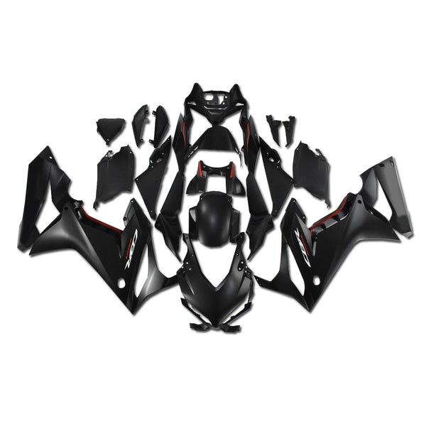 NT Aftermarket Injection ABS Plastic Fairing Fit for CBR650R 2019-2020 Black Red N001