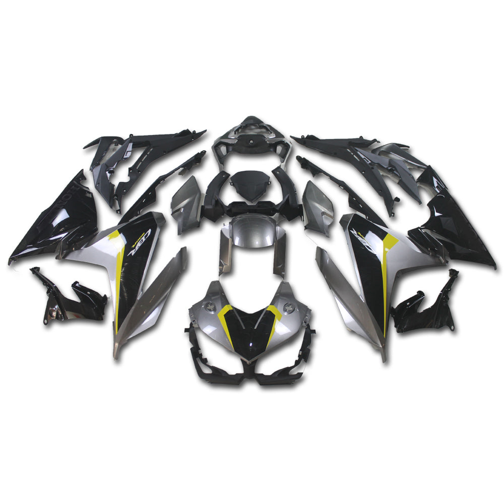 NT Aftermarket Injection ABS Plastic Fairing Fit for CBR500R 2022-2023 Silver Black Black N003