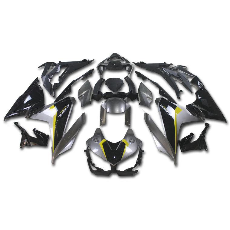 NT Fairing Fit for Honda 2022-2023 CBR500R N003- Silver Black Black | ABS Injection