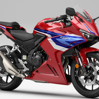 NT Aftermarket Injection ABS Plastic Fairing Fit for CBR500R 2024-2025 Red White Blue N001