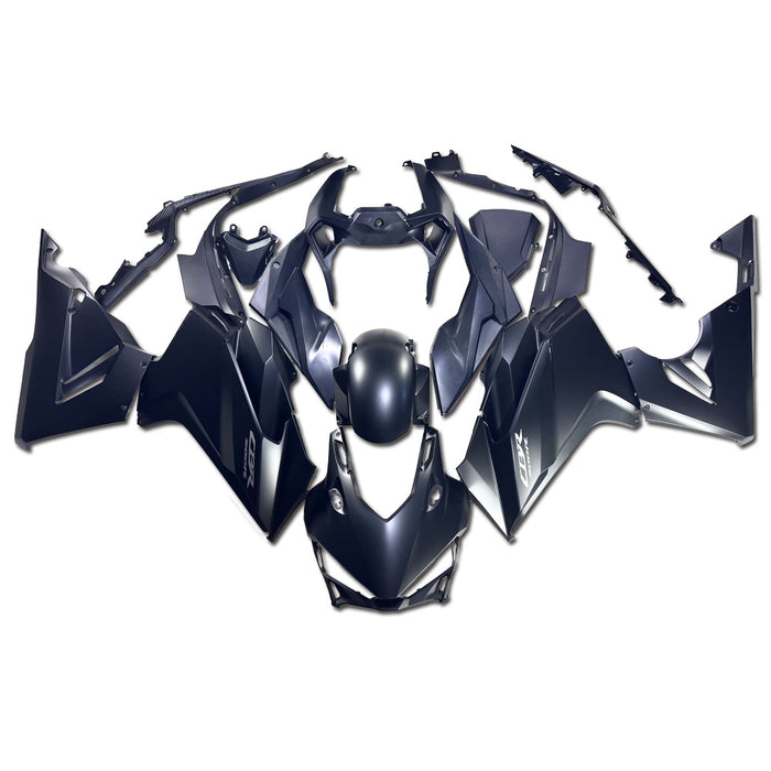NT Aftermarket Injection ABS Plastic Fairing Fit for CBR500R 2024-2025 Black N002