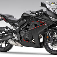NT Aftermarket Injection ABS Plastic Fairing Fit for CBR650R 2024-2025 Black N002