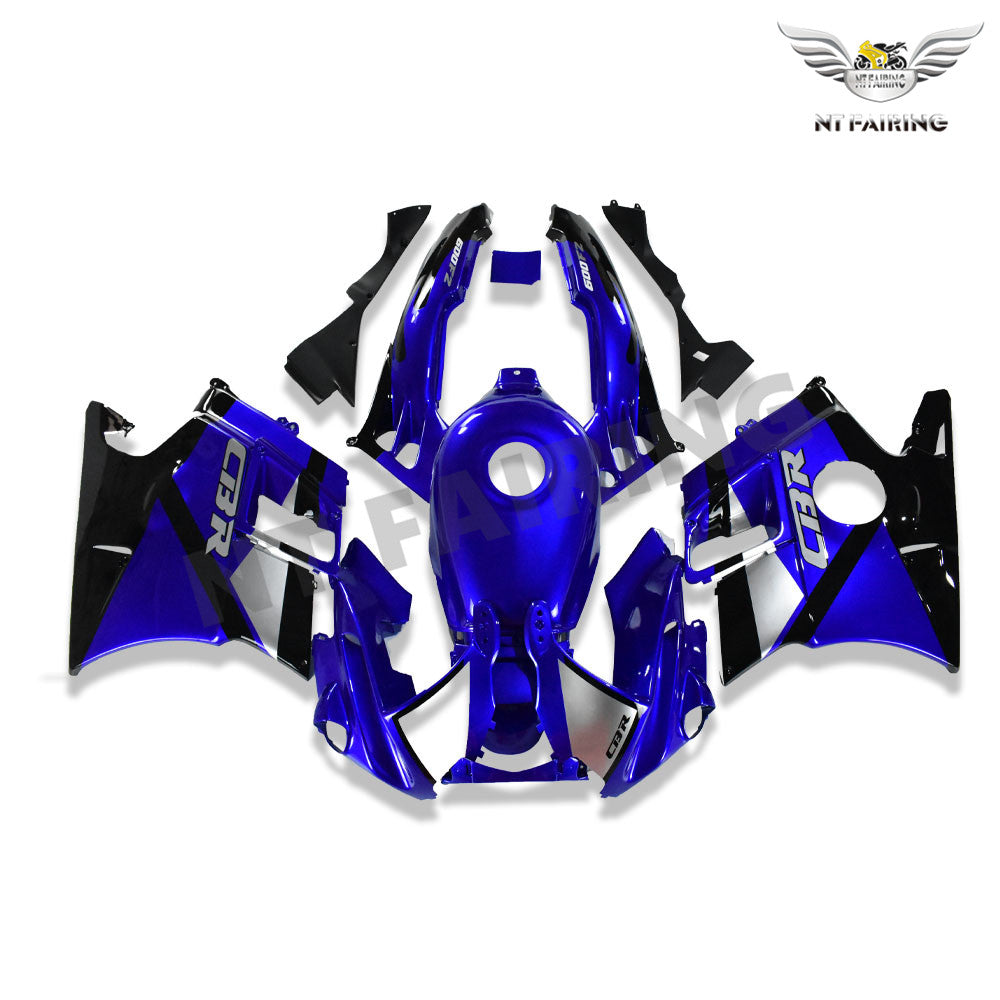 NT Fairing Fit for Honda 1991-1994 CBR600 F2 N023- Blue Black | ABS