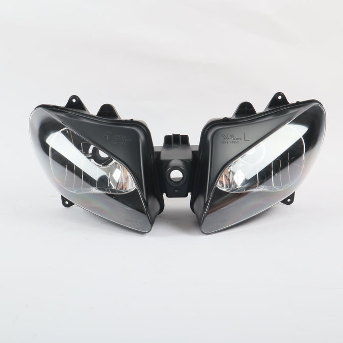 Front Motorcycle Headlight HALO Red Demon eye/White Angel eye Headlamp Fit Yamaha 2000-2001 YZF R1