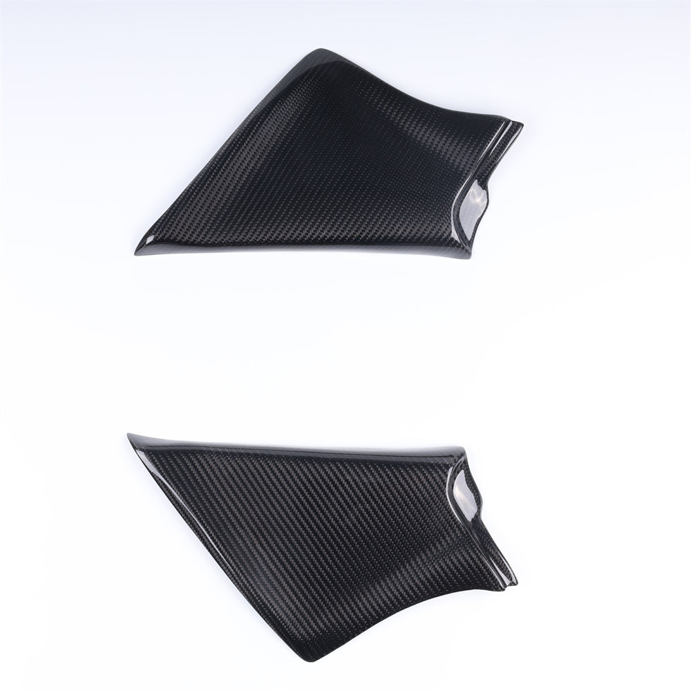 NT FAIRING Real 3K Carbon Fiber Airbox Covers for Ducati 748 916 996 998, Glossy 2x2 Twill Weave
