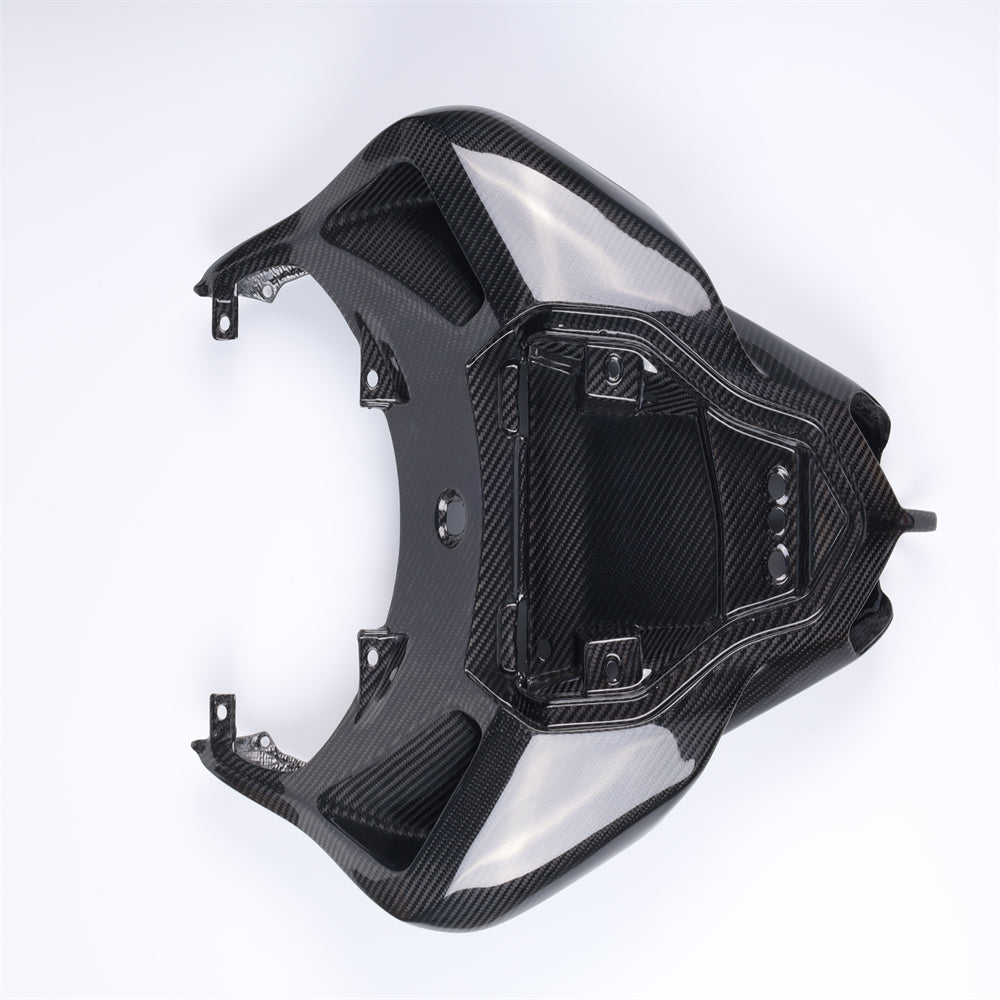 NT FAIRING Real 3K Carbon Fiber Tail Fairing for Ducati 848 1098 1198, Glossy 2x2 Twill Weave
