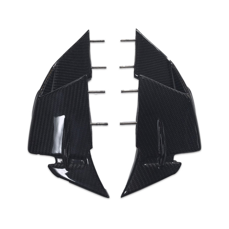 NT FAIRING Real 3K Carbon Fiber Winglets for BMW 2023-2026 S1000RR, Glossy 2x2 Twill Weave