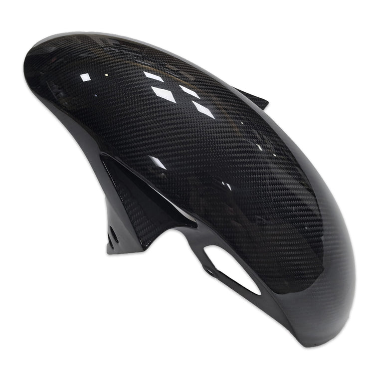 NT FAIRING Real 3K Carbon Fiber Front Fender for Yamaha 2022-2024 YZF R3 R25, Glossy 2x2 Twill Weave