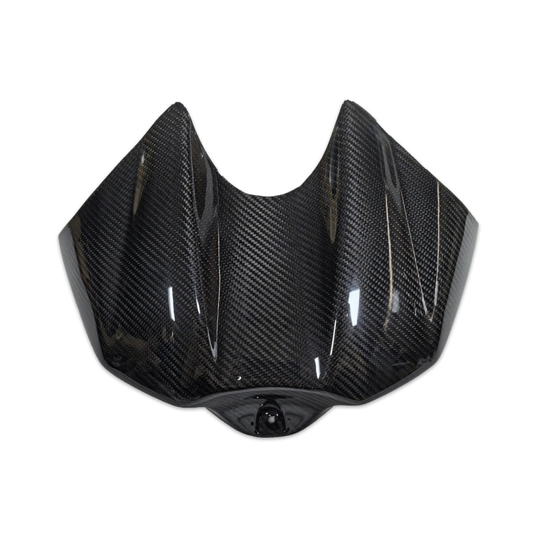 NT FAIRING Real 3K Carbon Fiber Front Half Tank Cover for Yamaha 2004-2006 YZF R1, Glossy 2x2 Twill Weave