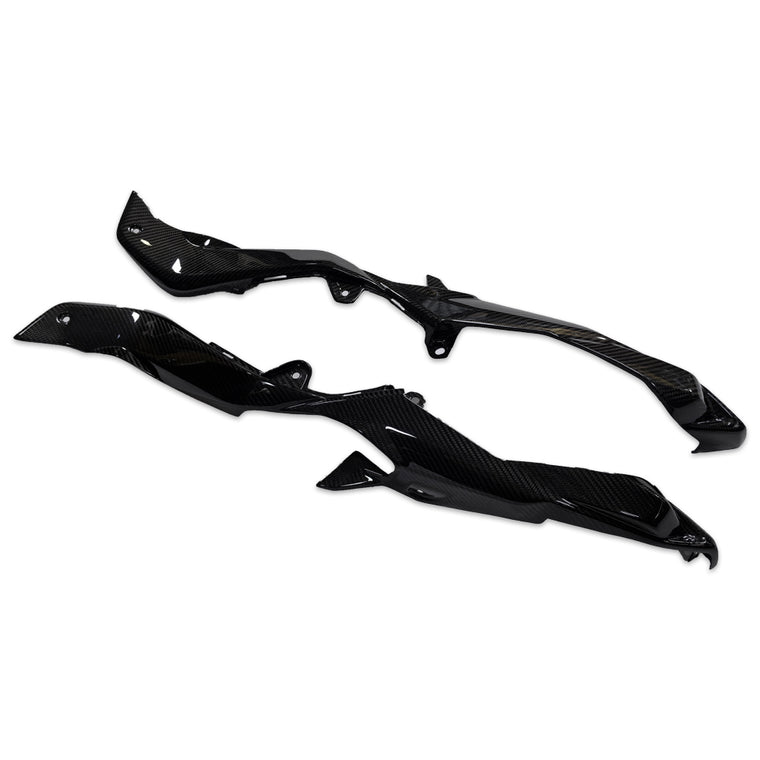 NT FAIRING Real 3K Carbon Fiber Tank Side Cover Panels for BMW 2015-2019 S1000XR, Glossy 2x2 Twill Weave