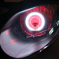 Front Motorcycle HALO Headlight Headlamp Fit Red Angel Eye  2000-2002 ZX6R ZX636 2000-2003 ZX9R