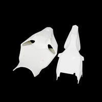 US STOCK NT Fiberglass Race Track Fairing Kit Fit for YAMAHA YZF R1 2015-2019 Unpainted Available in CA