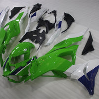 NT Aftermarket Injection ABS Plastic Fairing Fit for ZX6R 636 2024 Green Blue White N003